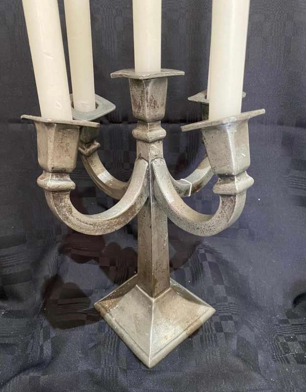 Candle holder rustic