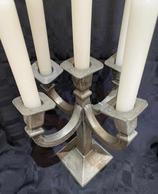 Candle holder rustic