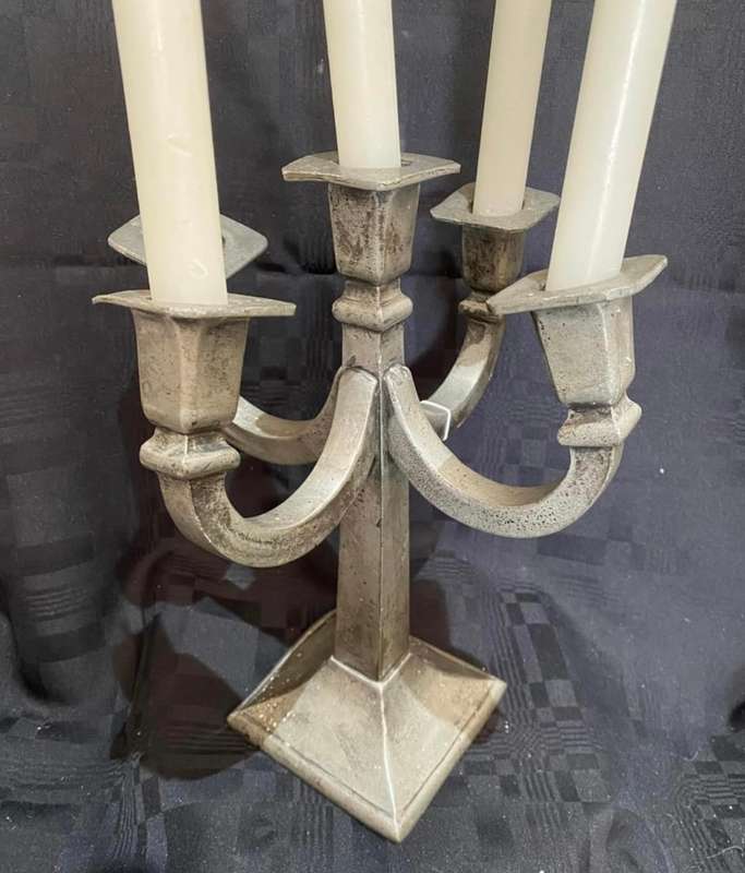 Candle holder rustic