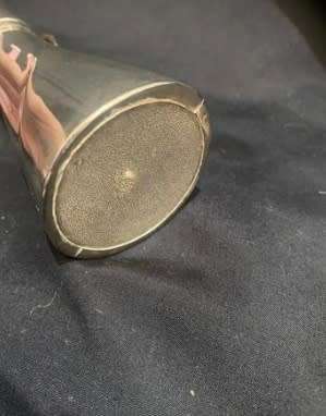 Vase silver plated