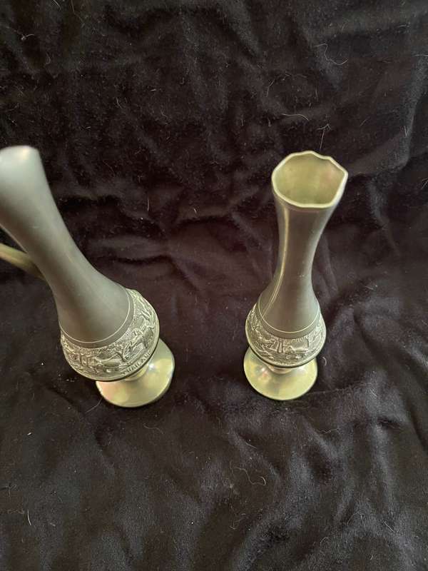 Vases rose buds set Thailand