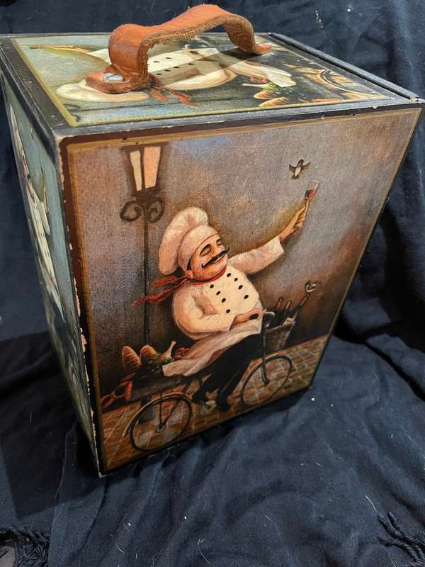 Wine box holder