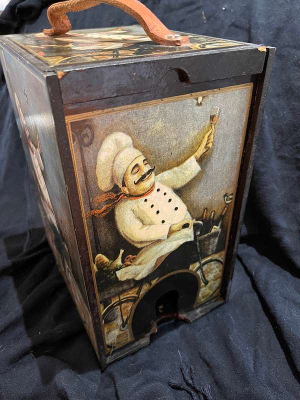 Wine box holder