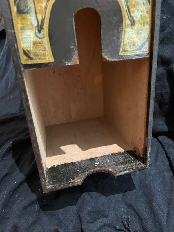 Wine box holder