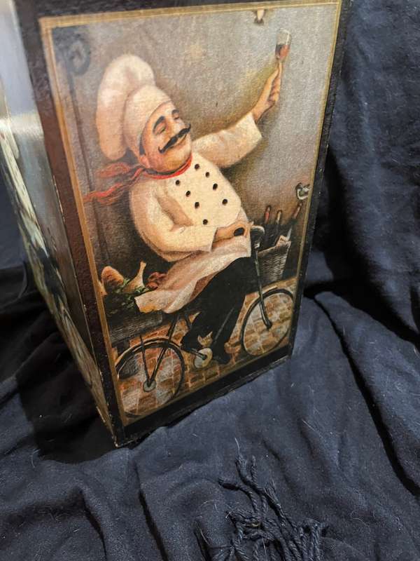 Wine box holder