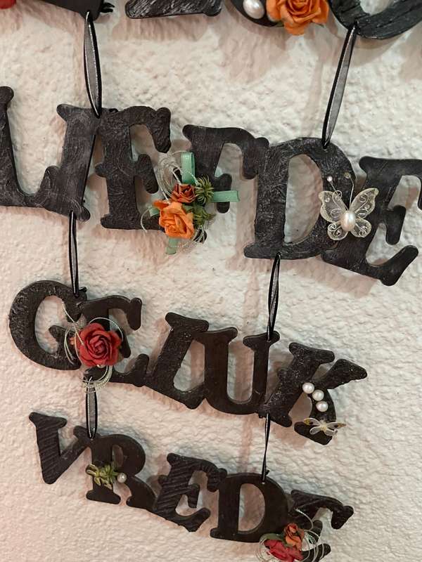 Wall hanging Afrikaans