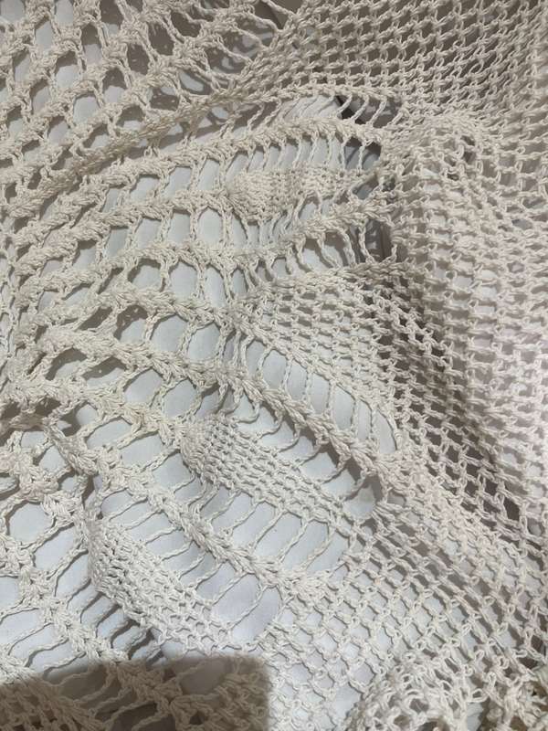 Tablecloth crochet round(A)