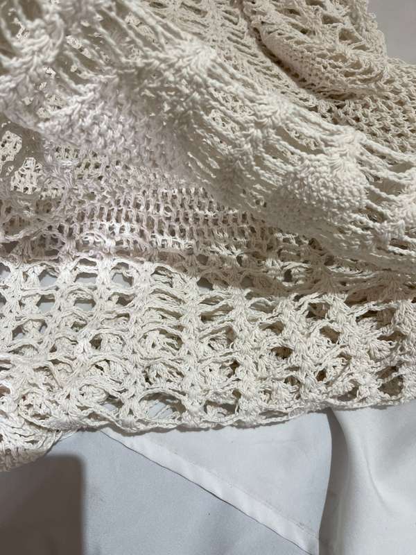 Tablecloth crochet round(A)