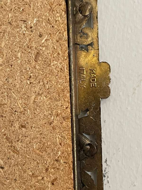 Frame brass/satin Italy