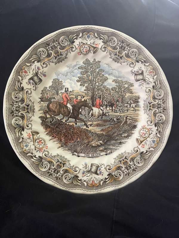 Plate display Churchill The Death