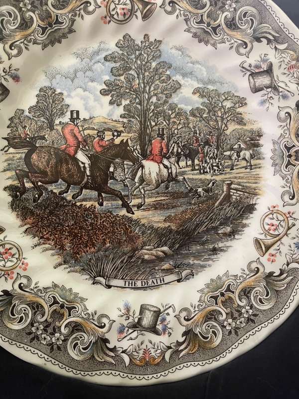 Plate display Churchill The Death