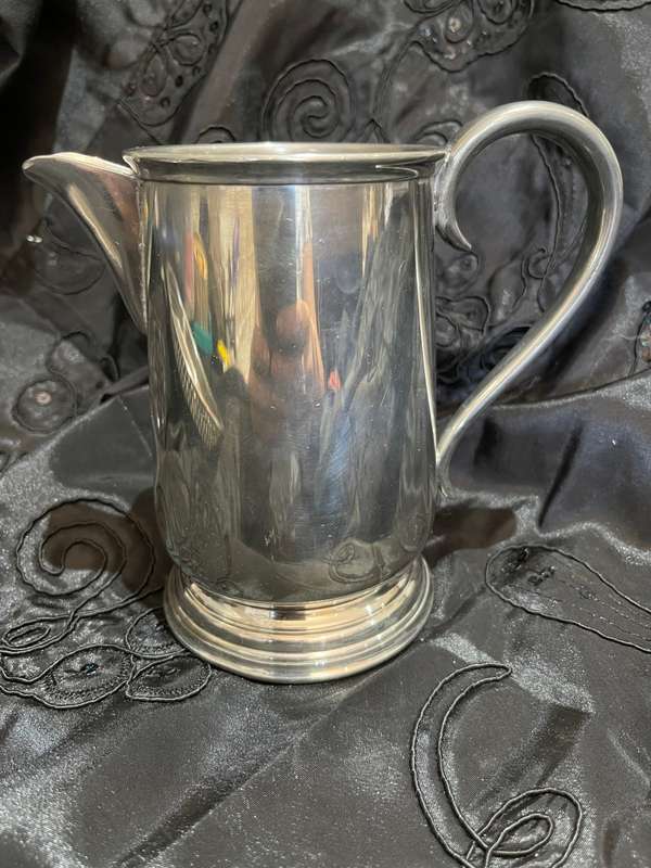 Jug Sheffield English pewter