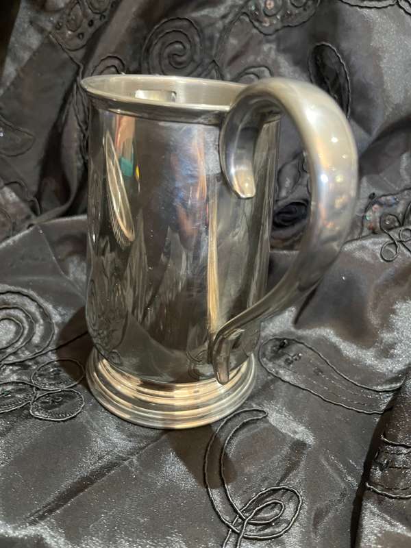 Jug Sheffield English pewter