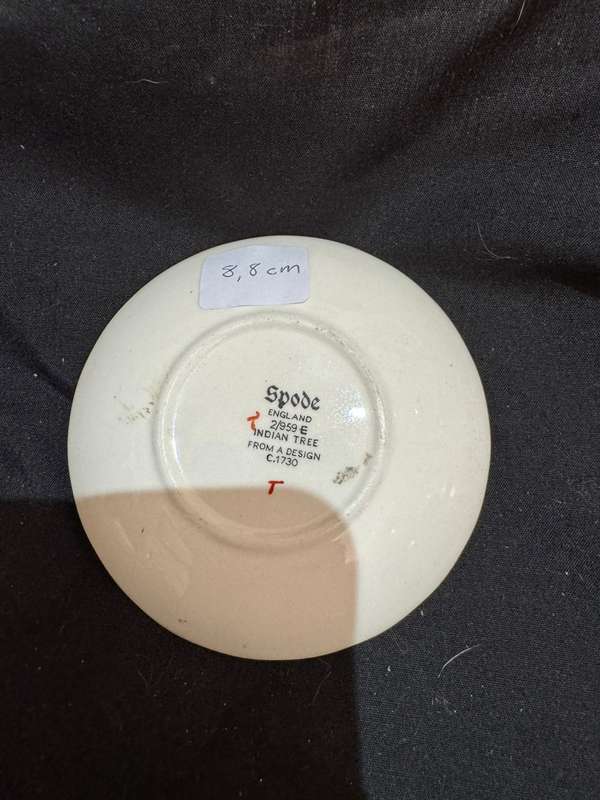 Plate Spode miniature