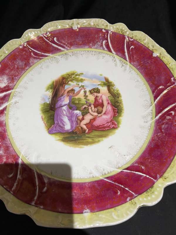 Cake stand/platter pedestal