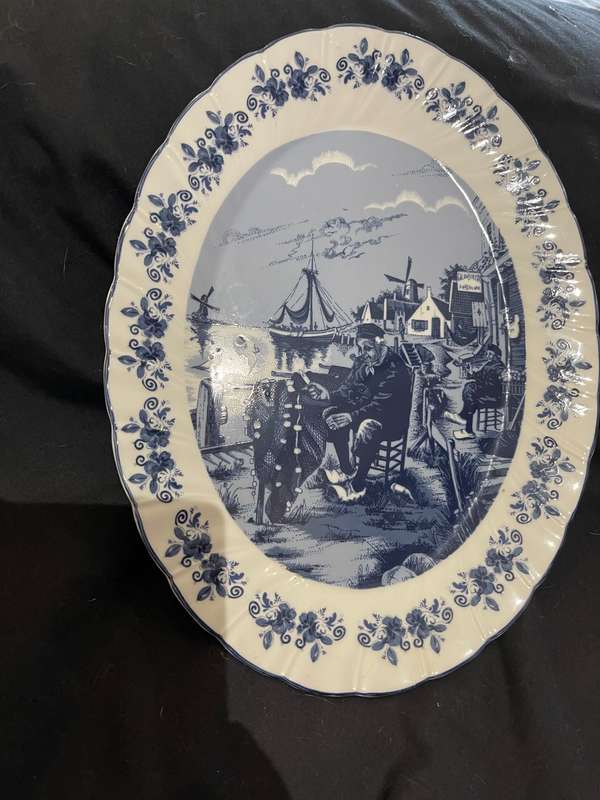Plate Delft plate large