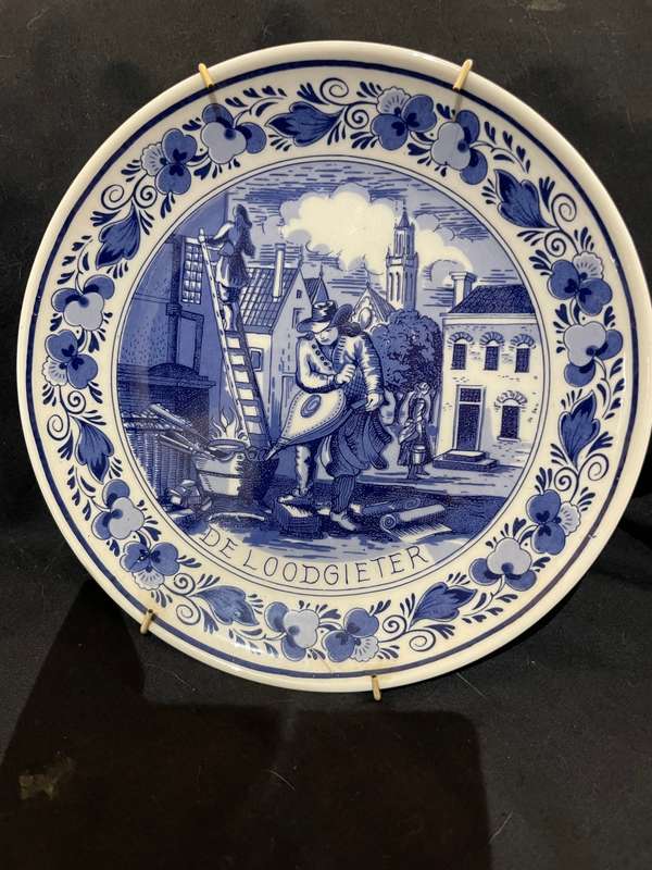 Plate Delft De Loodgieter Special Ltd edition(B)