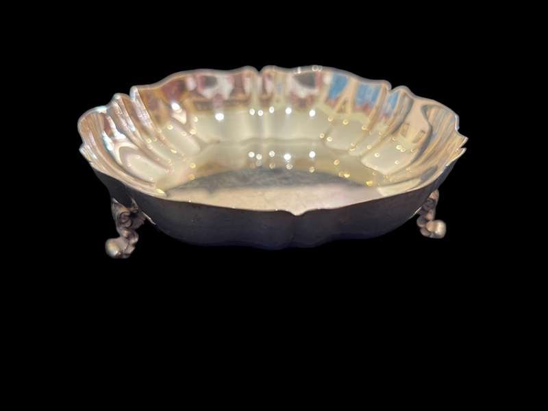 Mint Bowl  silver plated