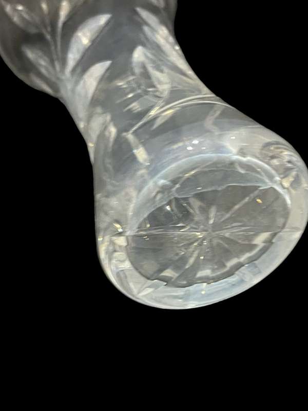 Vase rose cut