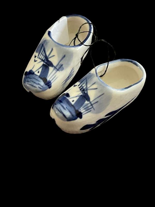 Ornament Dutch clogs(F) miniature