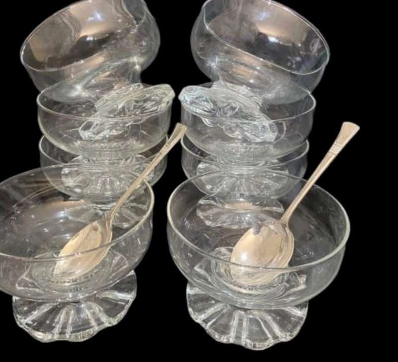 Dessert bowls crystal