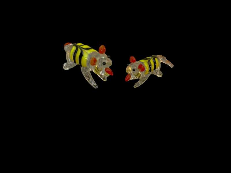 Ornament animals set Murano miniature