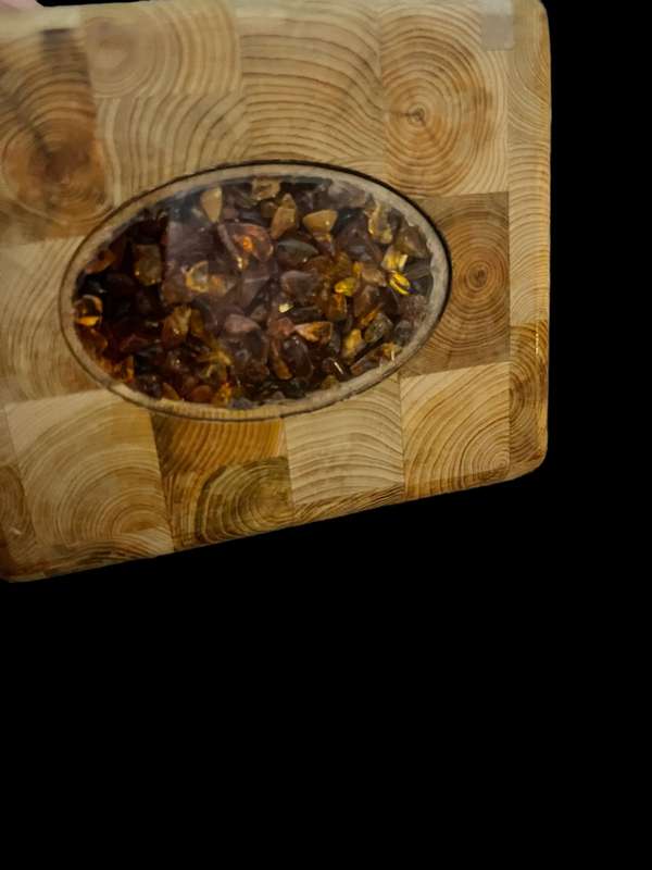 Trinket holder wood small