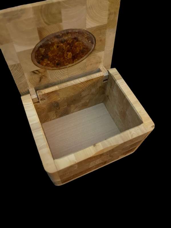 Trinket holder wood small