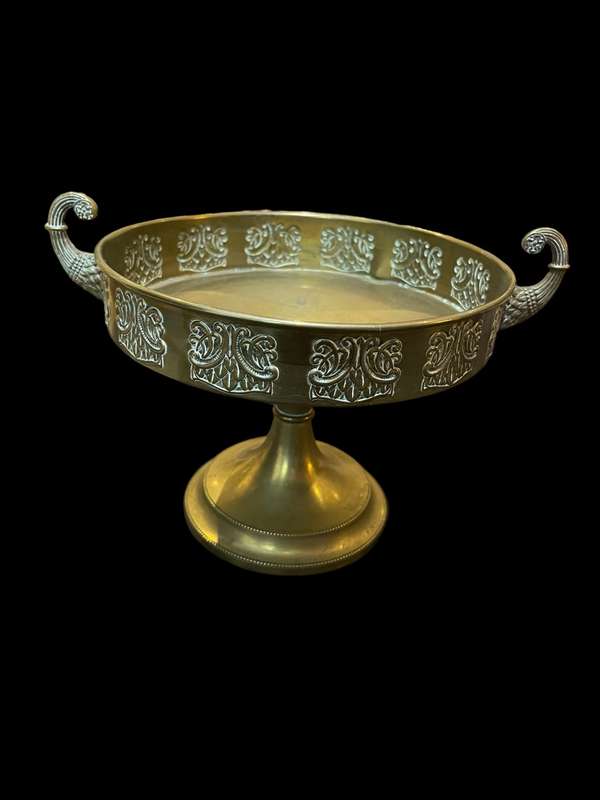 Bowl Brass pedestal