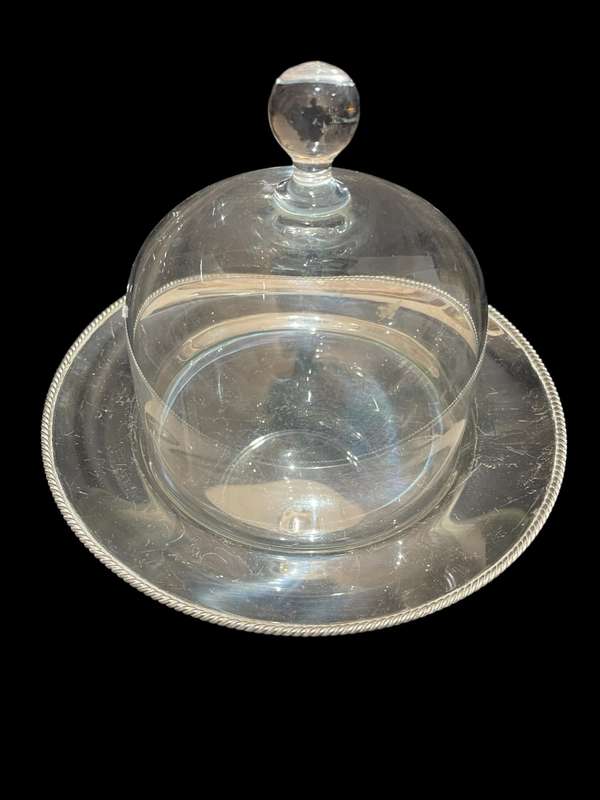 Cheese cloche/dome base