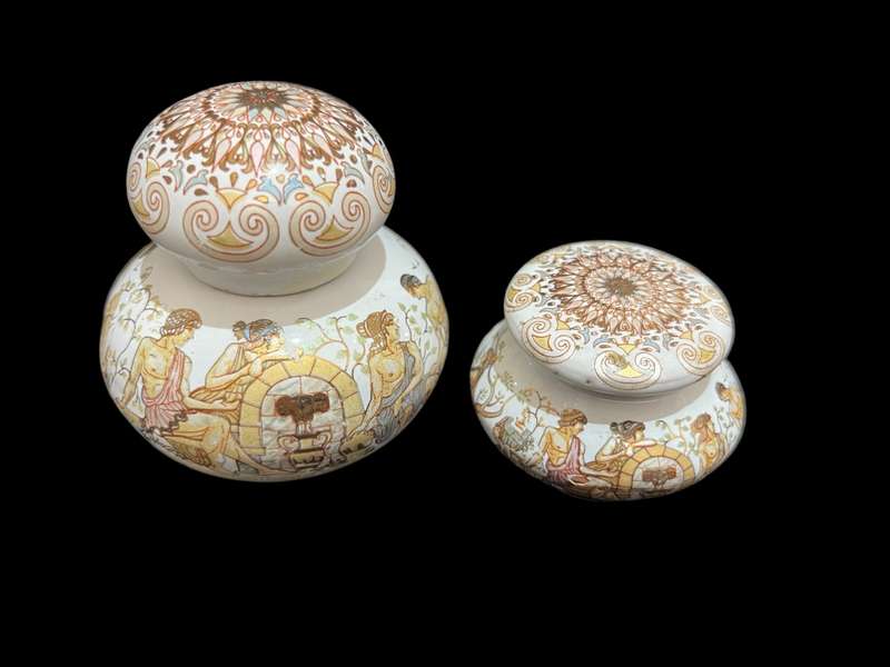 Perfume bottles/jars set Greece