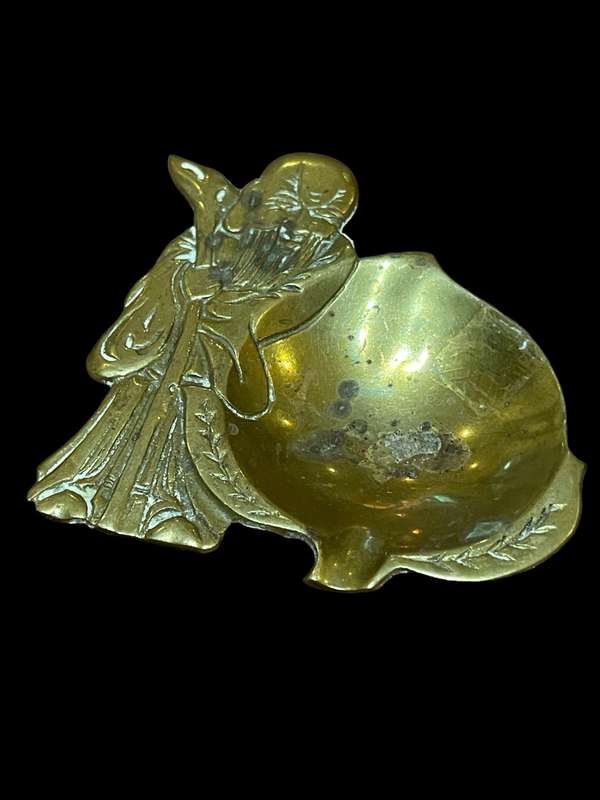 Ashtray brass Oriental