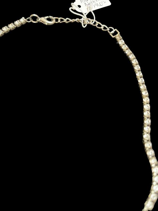 Necklace paste diamante