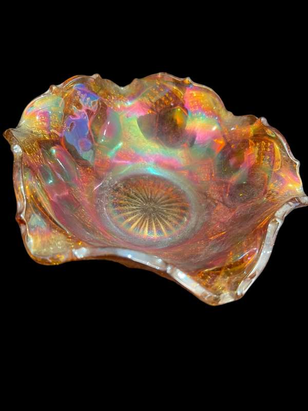 Bowl Carnival Glass(M)