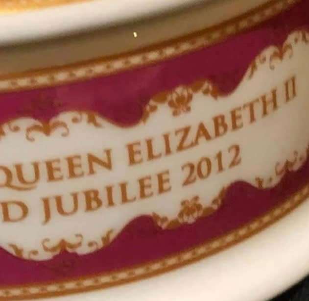 Trinket Holder Royal Memorabilia