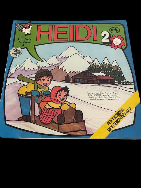 Heidi vinyl record/lp