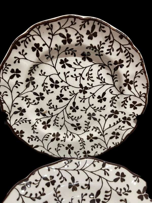 Cake/side plates Johnson x6
