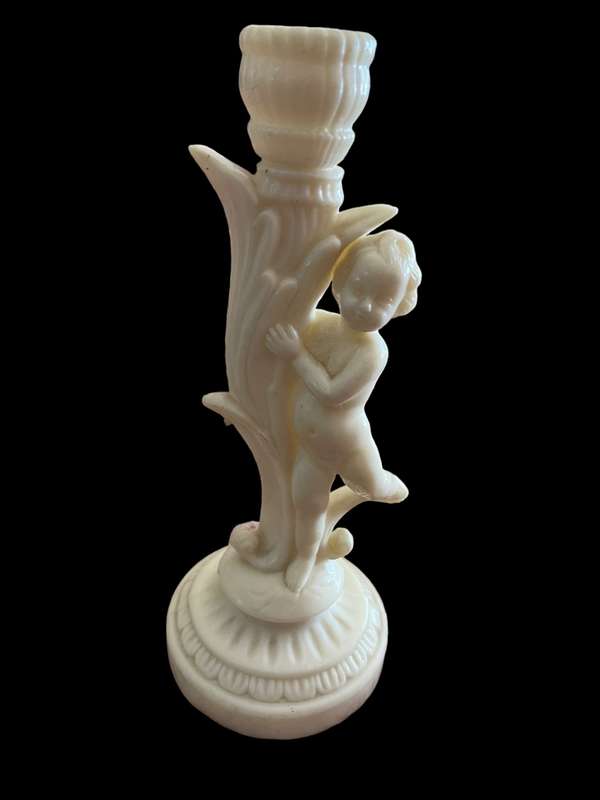 Candleholder cherub