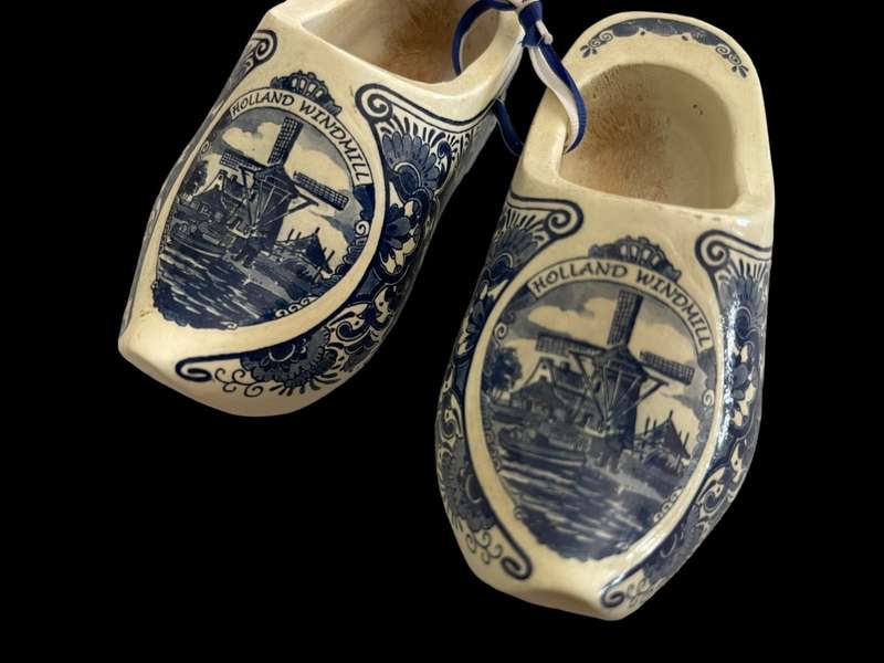 Ornament Clogs Dutch wood