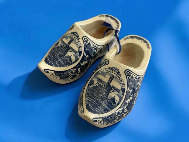 Ornament Clogs Dutch wood