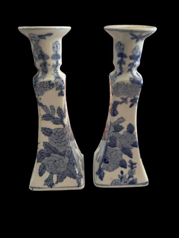 Candle holders Oriental set