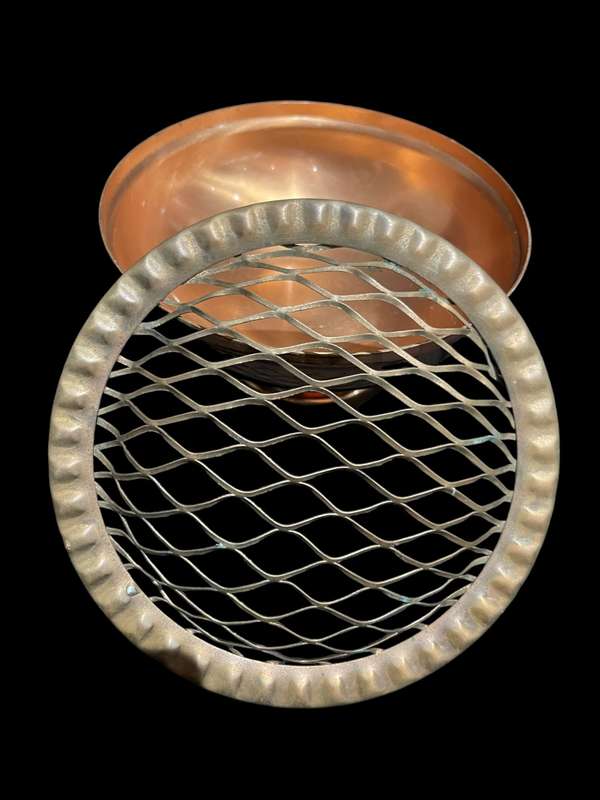 Vase rose bowl copper