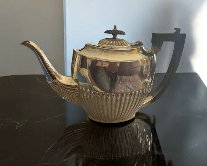 Teapot silver plated