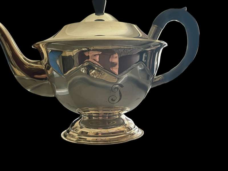 Teapot silver plated