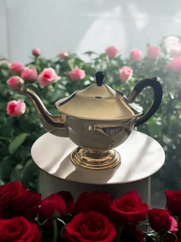 Teapot silver plated