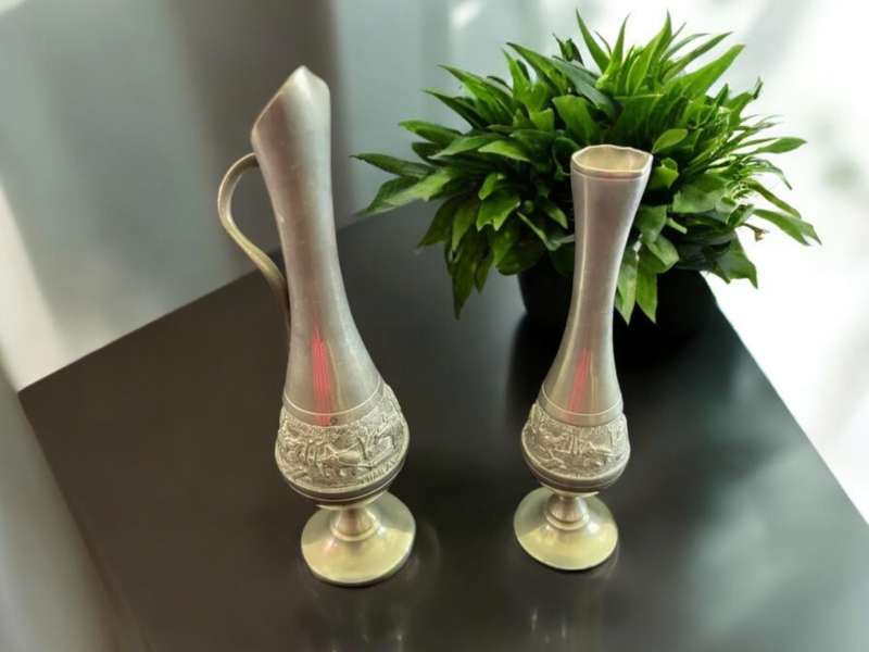 Vases rose buds set Thailand