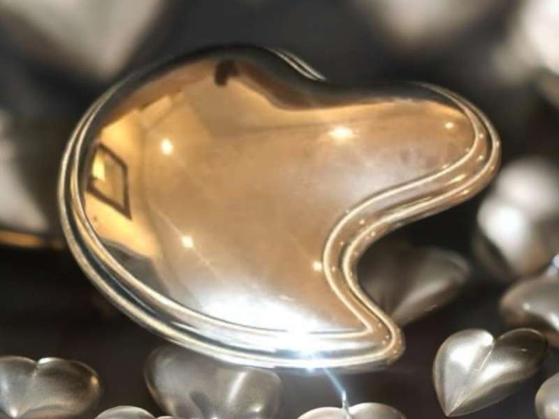 Jewellery/Trinket holder silver plated