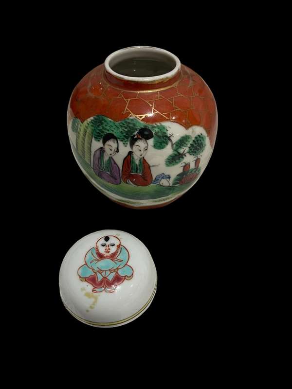 Ginger jar Oriental(Nr4)
