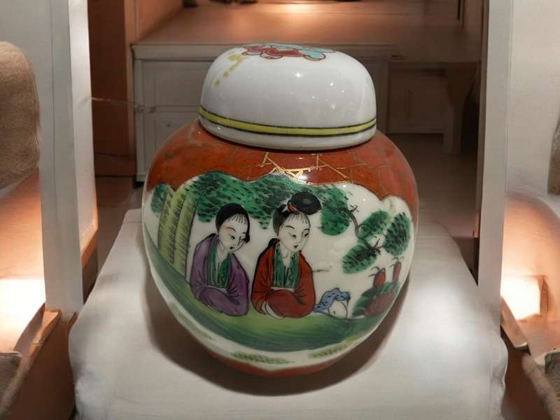 Ginger jar Oriental(Nr4)