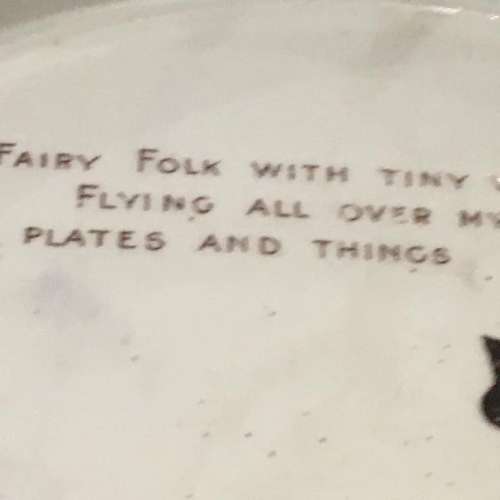 Shelley Baby Plate